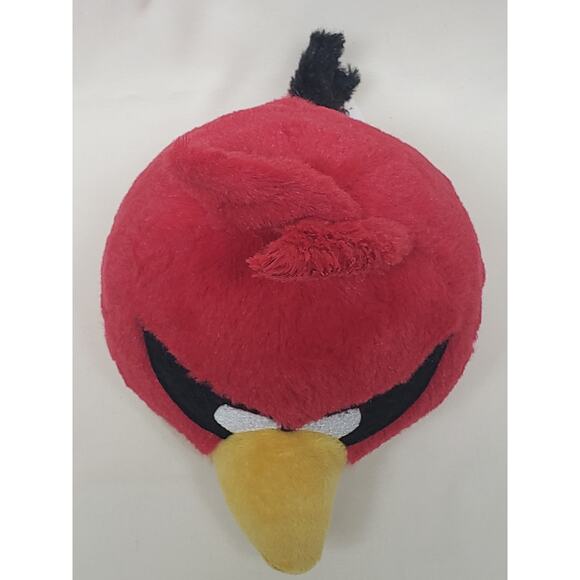 Angry Birds Plush Red 2010 Rovio Commonwealth Toy And Novelty Play Stuffed Bird - Picture 5 of 7